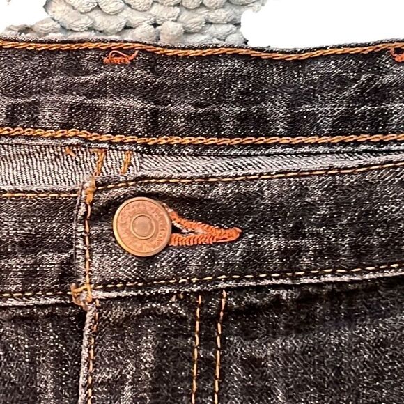 Calvin Klein Jeans Men's 71194 Rigid Denim Boot Cut Jeans Gray Size W36 - Picture 3 of 13